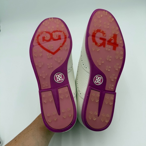 G/FORE G4 Women's Leather Limited Gallivanter Full Lace Up Golf‎ Shoes 11 NWOT - Picture 11 of 11